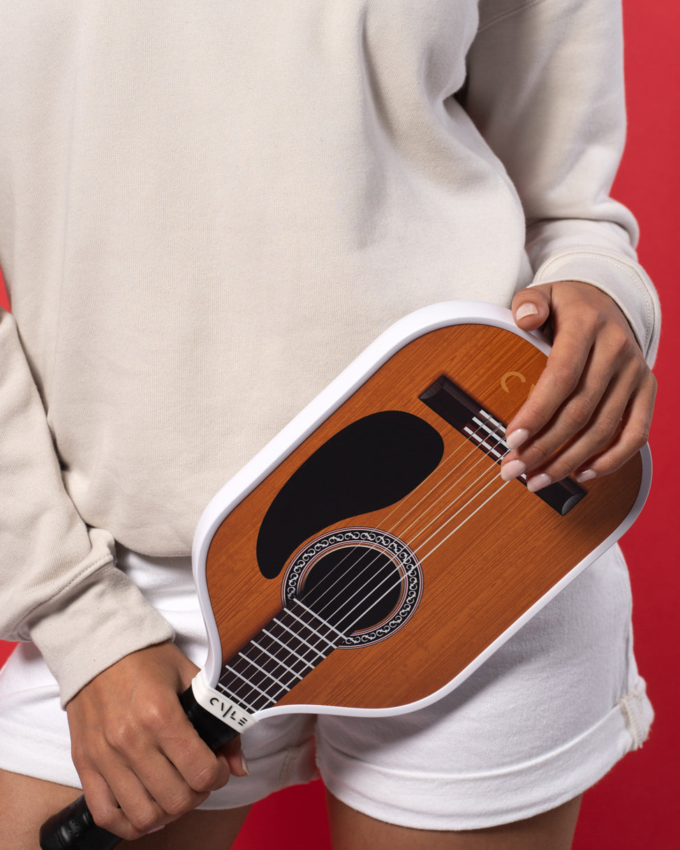 Air Guitar Pickleball Paddle