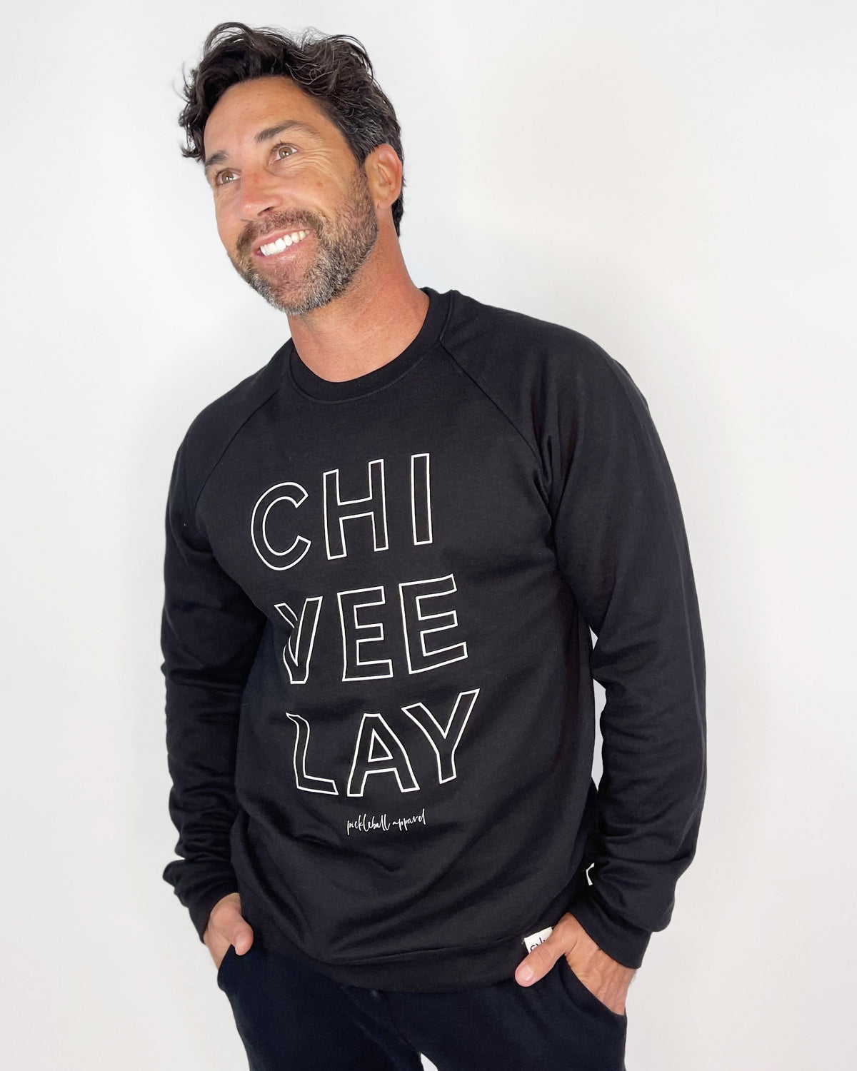 #wesayCHIVEELAY Cotton Crew Sweatshirt